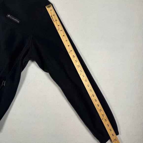 Columbia Mens Full Zip Fleece Jacket Black XM6354 Small - Picture 9 of 11